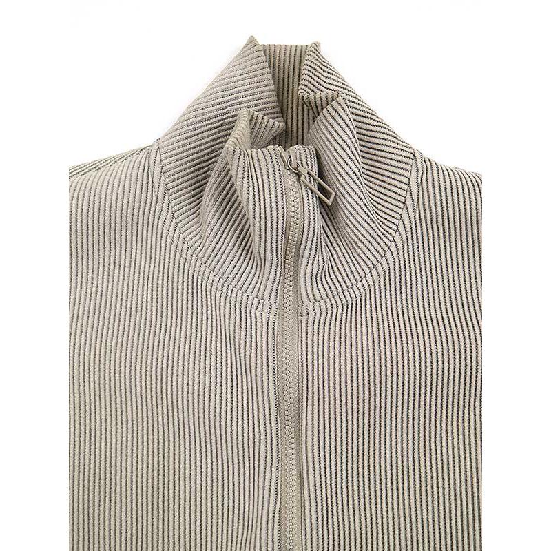 MATSUFUJI マツフジ 22SS Ripple Stripe Zip Up Jacket ジップアップ