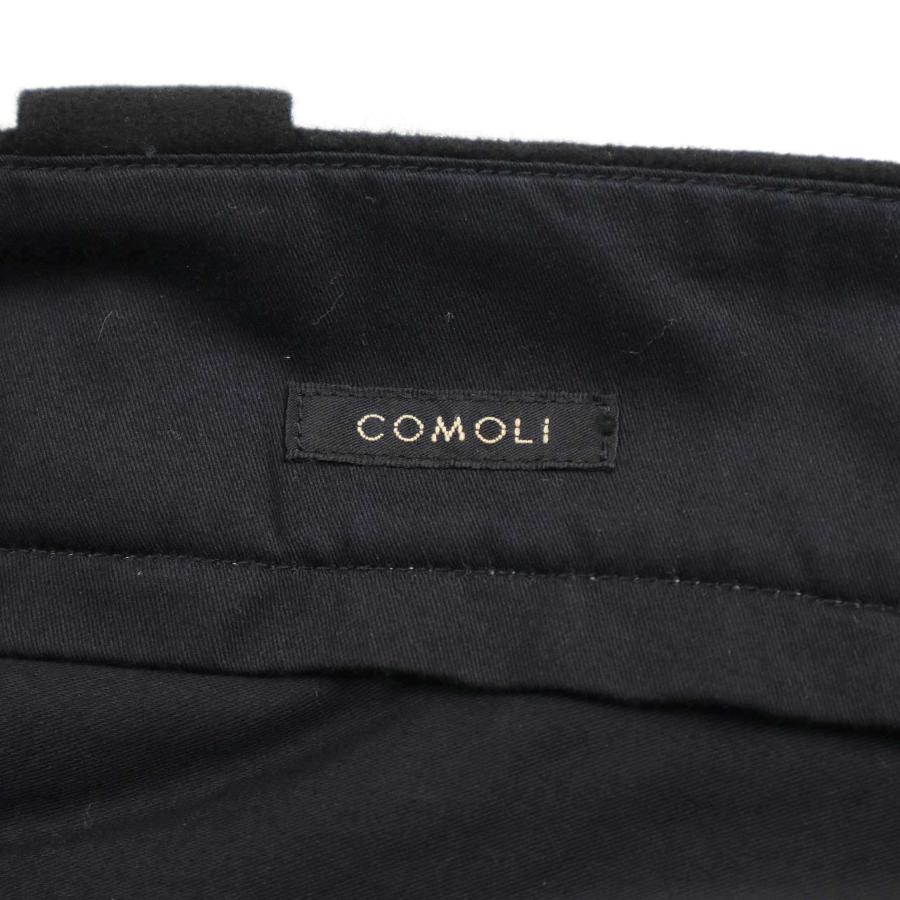 COMOLI（コモリ） 21AW モールスキンパンツ U03-03004 ブラック 3