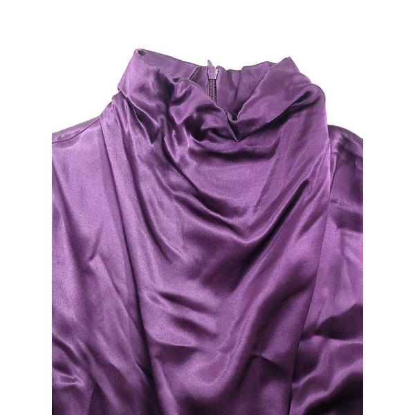 DRIES VAN NOTEN ドリスヴァンノッテン 20AW レーヨンサテンハイネック 
