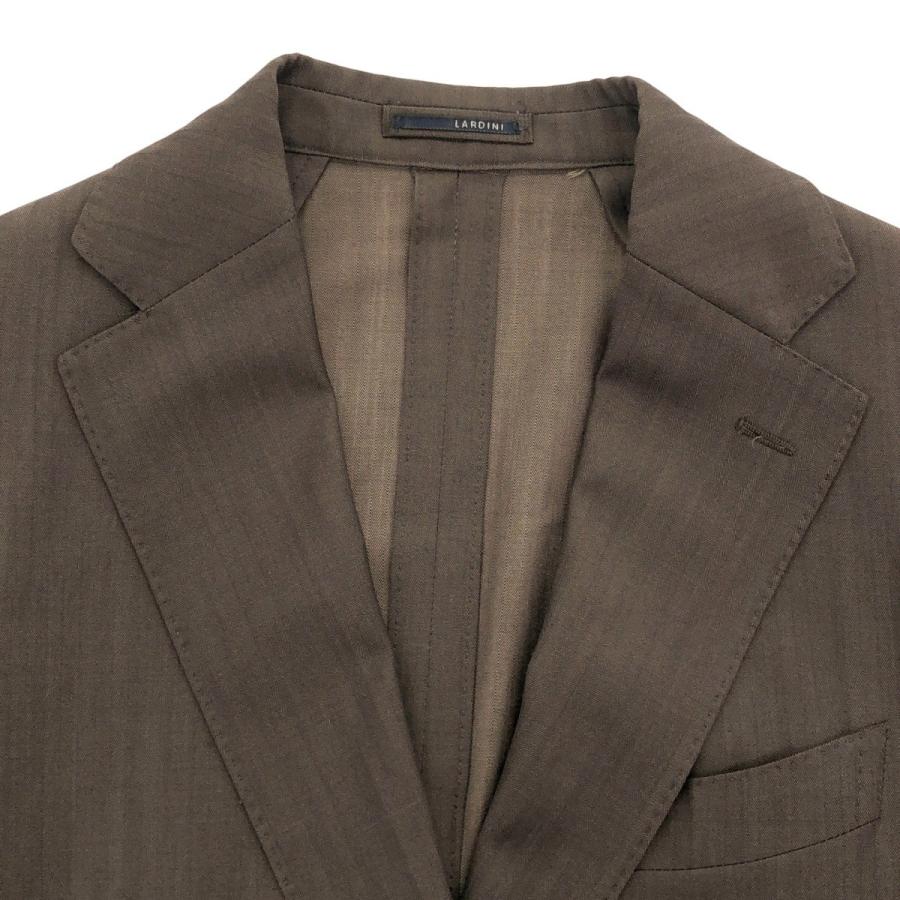 スーツ LARDINI ラルディーニ シャドウストライプウールセットアップ