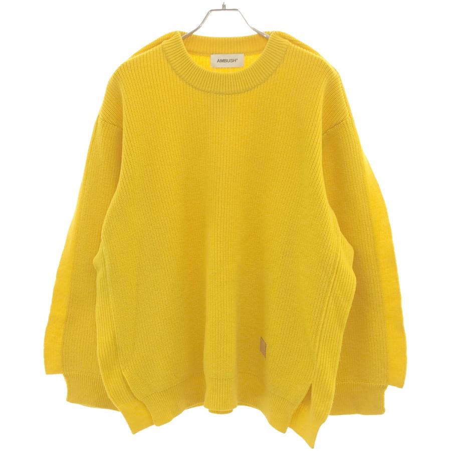 AMBUSH アンブッシュ Crewneck Ribbed Knit Sweater リブニット 