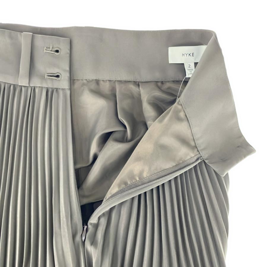 HYKE ハイク PLEATED SKIRT プリーツスカート 201-14043