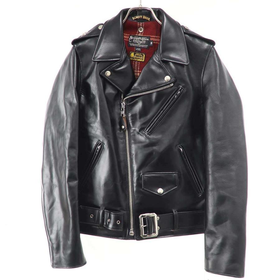 SCHOTT（ショット） スペシャルホースハイド ダブルレザーライダース