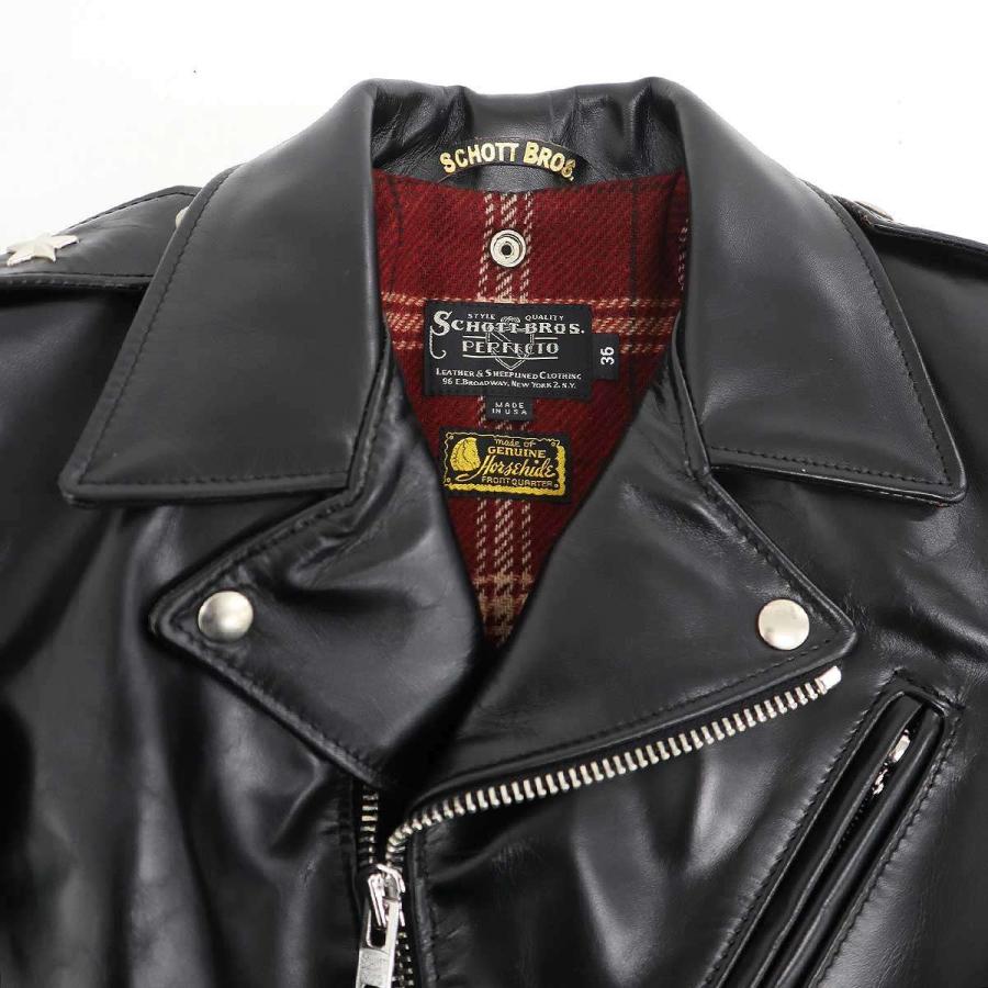 SCHOTT（ショット） スペシャルホースハイド ダブルレザーライダース