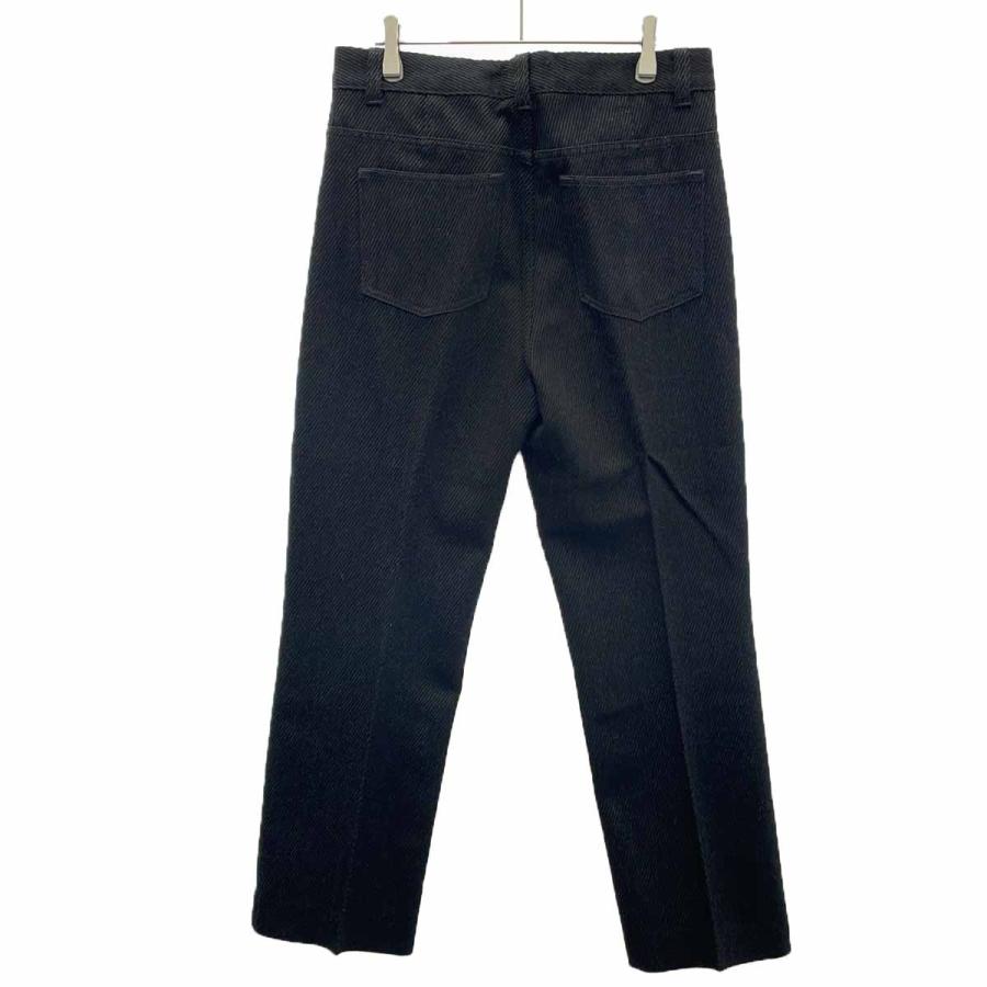 ami alexandre mattiussi アミ アレクサンドル マテュッシ Straight Fit Trousers ストレートフィットトラウザーパンツ H20HT640.216 ブラック M AMI Alexandre Mattiussi アミ アレクサンドル マテュッシ Straight