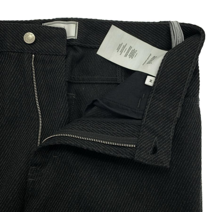 ami alexandre mattiussi アミ アレクサンドル マテュッシ Straight Fit Trousers ストレートフィットトラウザーパンツ H20HT640.216 ブラック M AMI Alexandre Mattiussi アミ アレクサンドル マテュッシ Straight