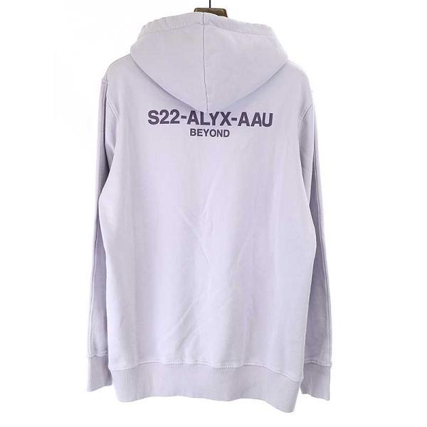 1017 ALYX 9SM（アリクス） 22SS ロゴプリントプルオーバースウェット 