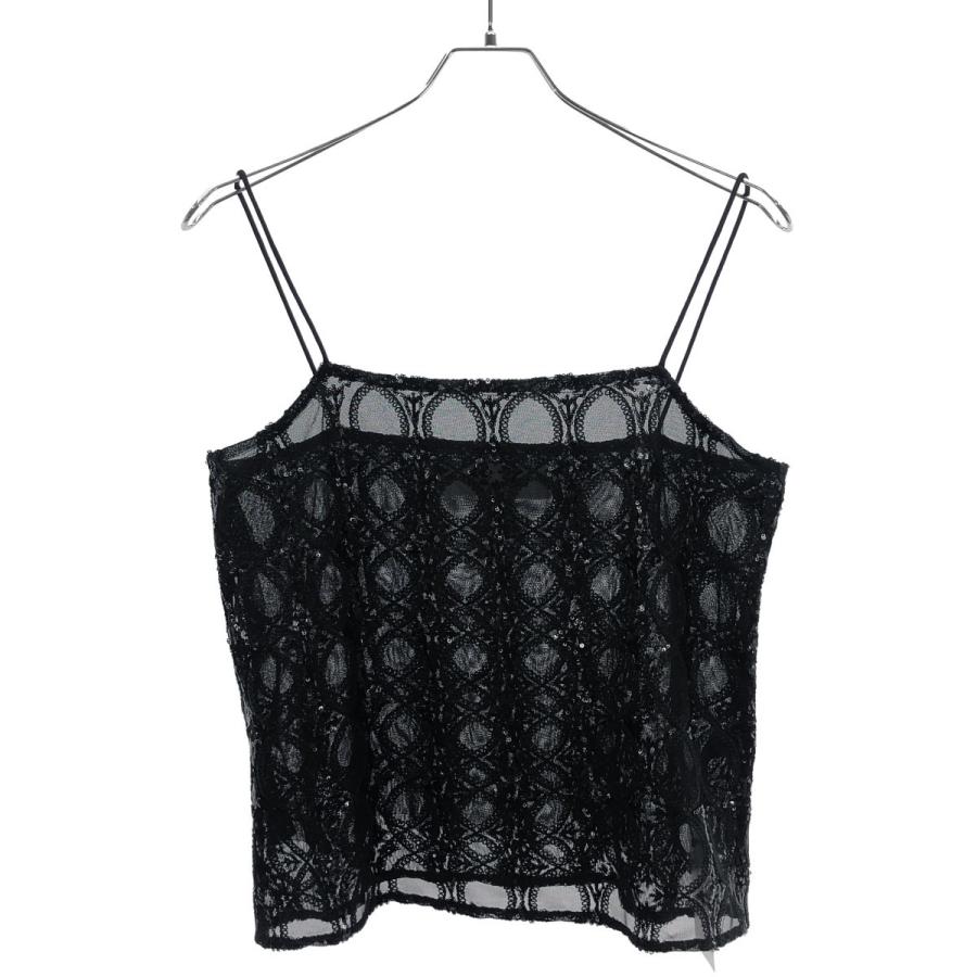 sara mallika（サラ マリカ） サラ マリカ SEQUINS CAMI TOP チュール