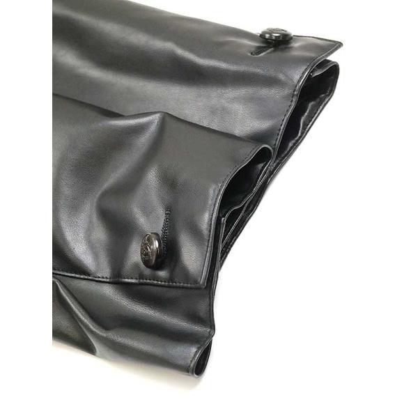 GIANNI VERSACE ジャンニ ヴェルサーチ レザーテーラードジャケット