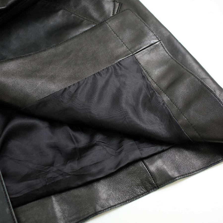 YOAK YOKE ヨーク 24SS LEATHER CUT-OFF HALF COAT レザーカット YOAK YOKE ヨーク 24SS LEATHER CUT-OFF HALF COAT レザーカット