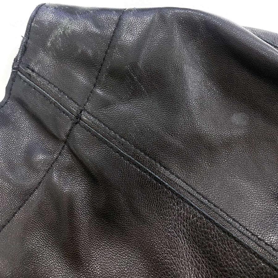 YOAK YOKE ヨーク 24SS LEATHER CUT-OFF HALF COAT レザーカット YOAK YOKE ヨーク 24SS LEATHER CUT-OFF HALF COAT レザーカット