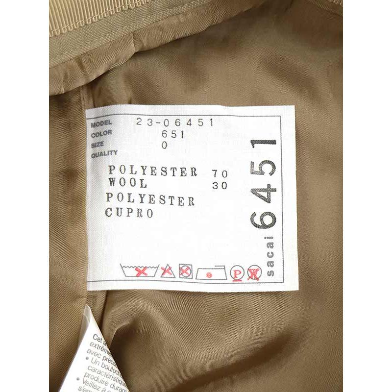sacai サカイ 23SS Suiting Pants ベルテッドラインパンツ sacai サカイ 23SS Suiting Pants ベルテッドラインパンツ