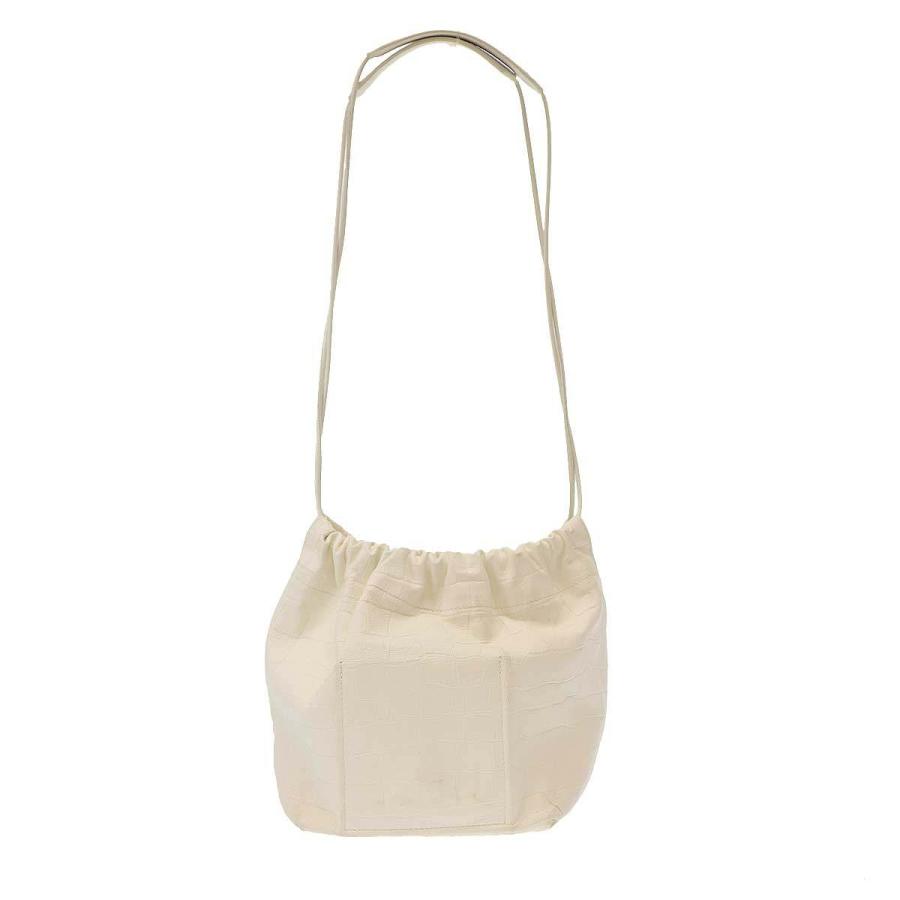JIL SANDER ジルサンダー ダンプリング エンボスショルダーバッグ