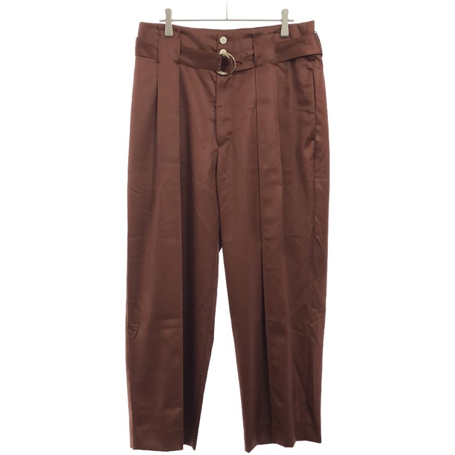 amachi. アマチ 20AW Notion of Forms Wax Wood Trousers ベルテッド