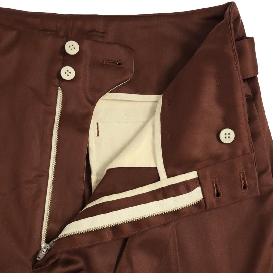 amachi. アマチ 20AW Notion of Forms Wax Wood Trousers ベルテッド