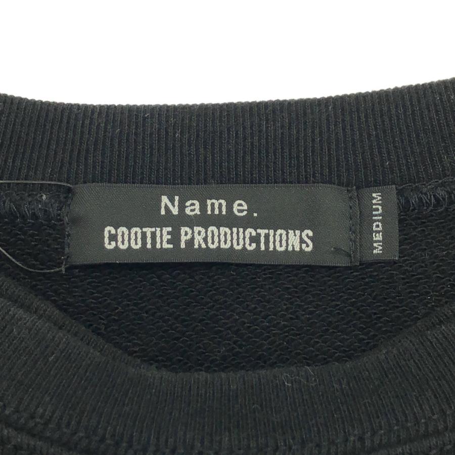 COOTIE×Name クーティ×ネーム 22SS Cellie Crewneck Sweatshirt オーバーサイズレイヤードスウェット ブラック M ITFLDQO7TUEG_2