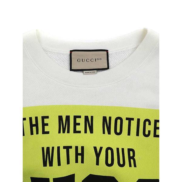 GUCCI（グッチ） 22SS 100周年記念 プリントスウェットトレーナー
