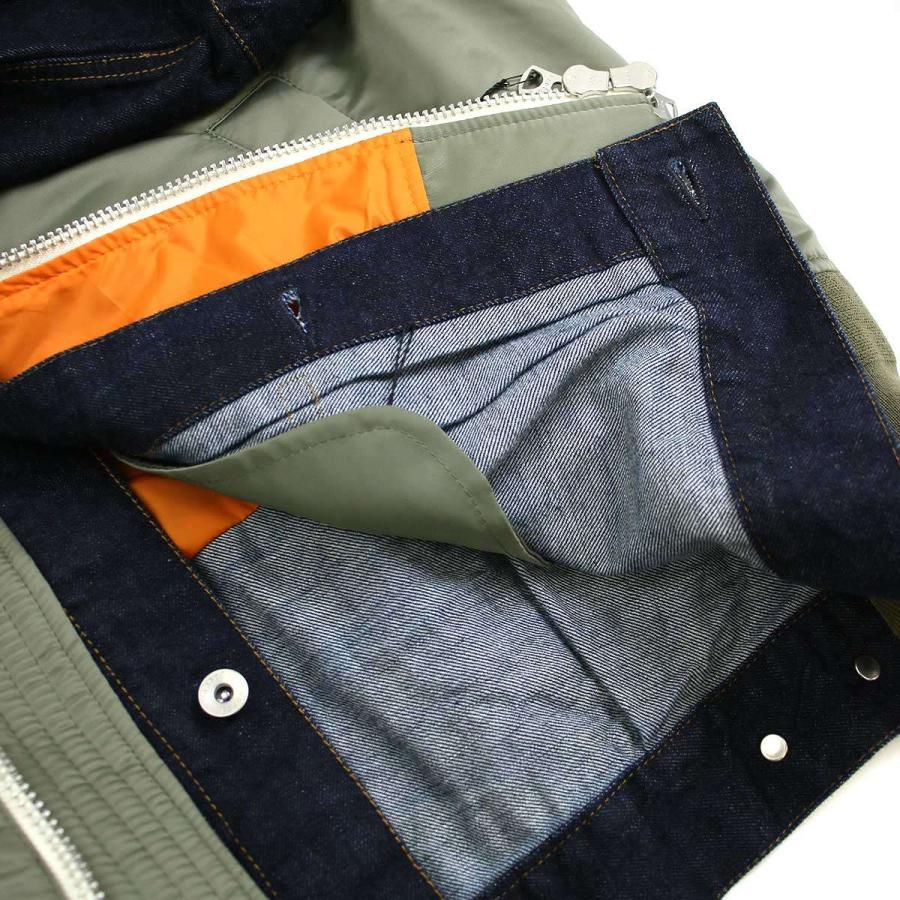 sacai サカイ 22AW Nylon Twill Mix Blouson ナイロン ツイル sacai サカイ 22AW Nylon Twill Mix Blouson ナイロン ツイル