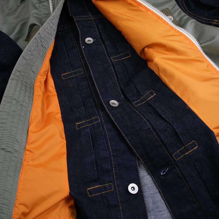 sacai サカイ 22AW Nylon Twill Mix Blouson ナイロン ツイル sacai サカイ 22AW Nylon Twill Mix Blouson ナイロン ツイル