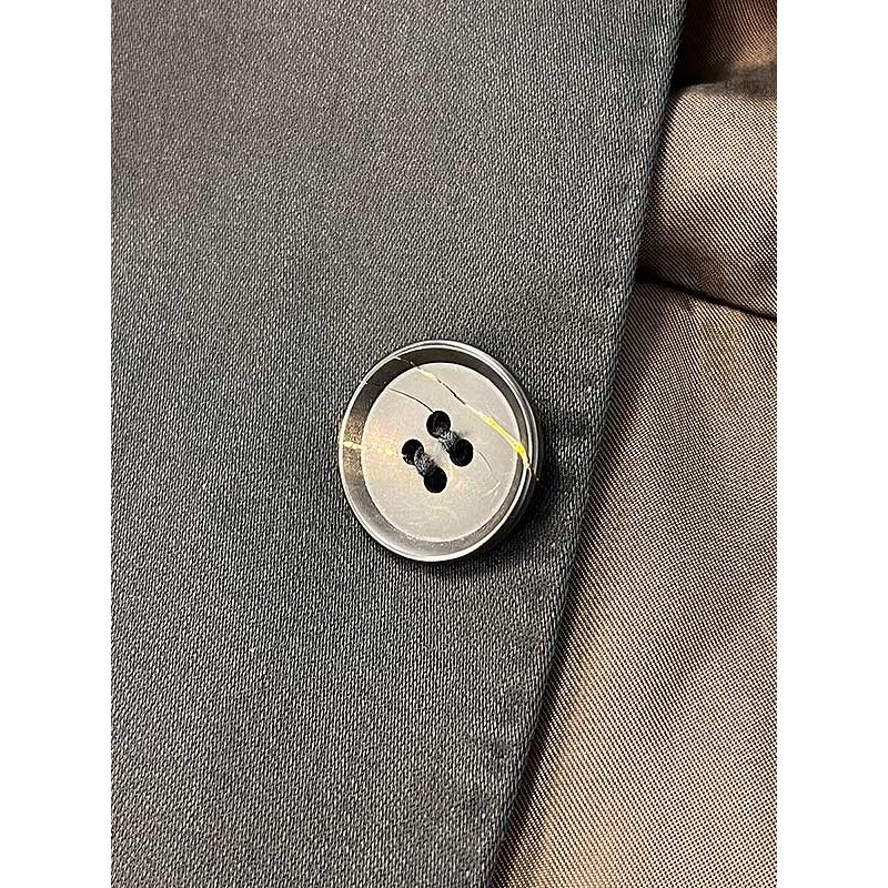 Jean Paul Gaultier テーラードジャケット 40 グレー 名作 ヴィンテージ アーカイブ 漢字 テーラードジャケット 総柄裏地