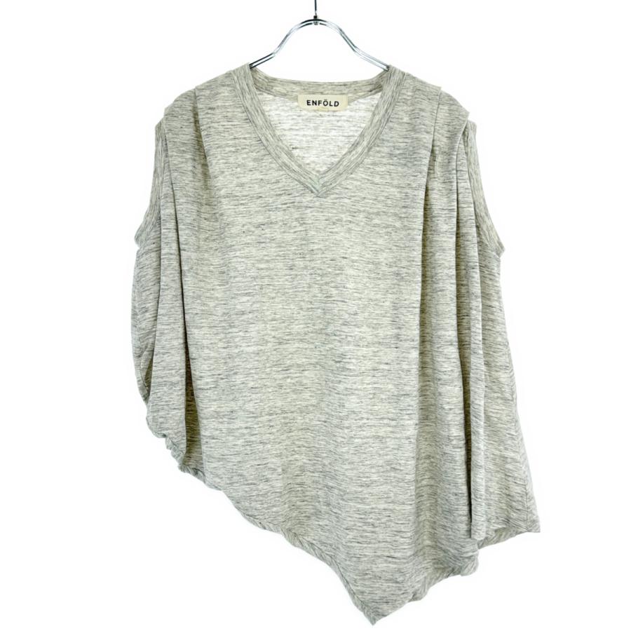 トップス エンフォルド アシンメトリーTシャツ カットソー