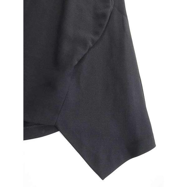 ENFOLD エンフォルド 18AW ウールポリエステルコクーンスカート  