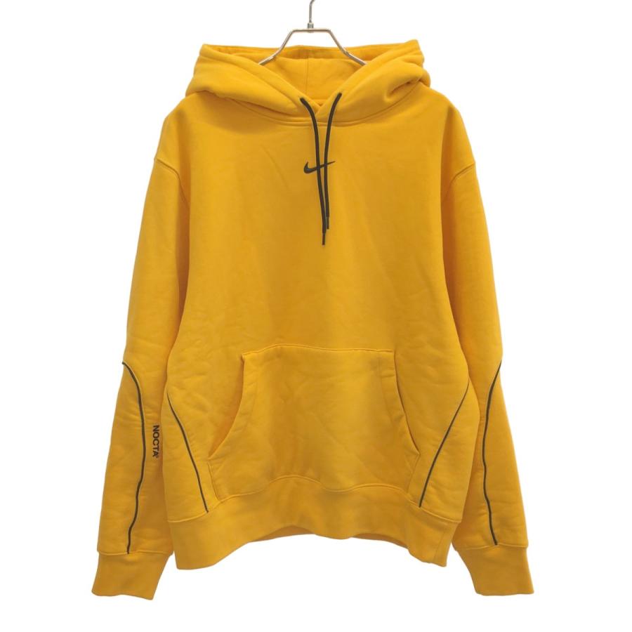 NOCTA Nike イエローフードパーカー Nike x Drake NOCTA Hooded Sweatshirt Yellow Black
