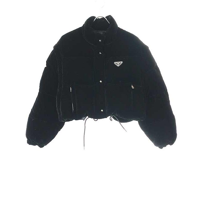 PRADA プラダ 22AW コンバーチブル クロップド ベルベット PRADA プラダ 22AW コンバーチブル クロップド ベルベット