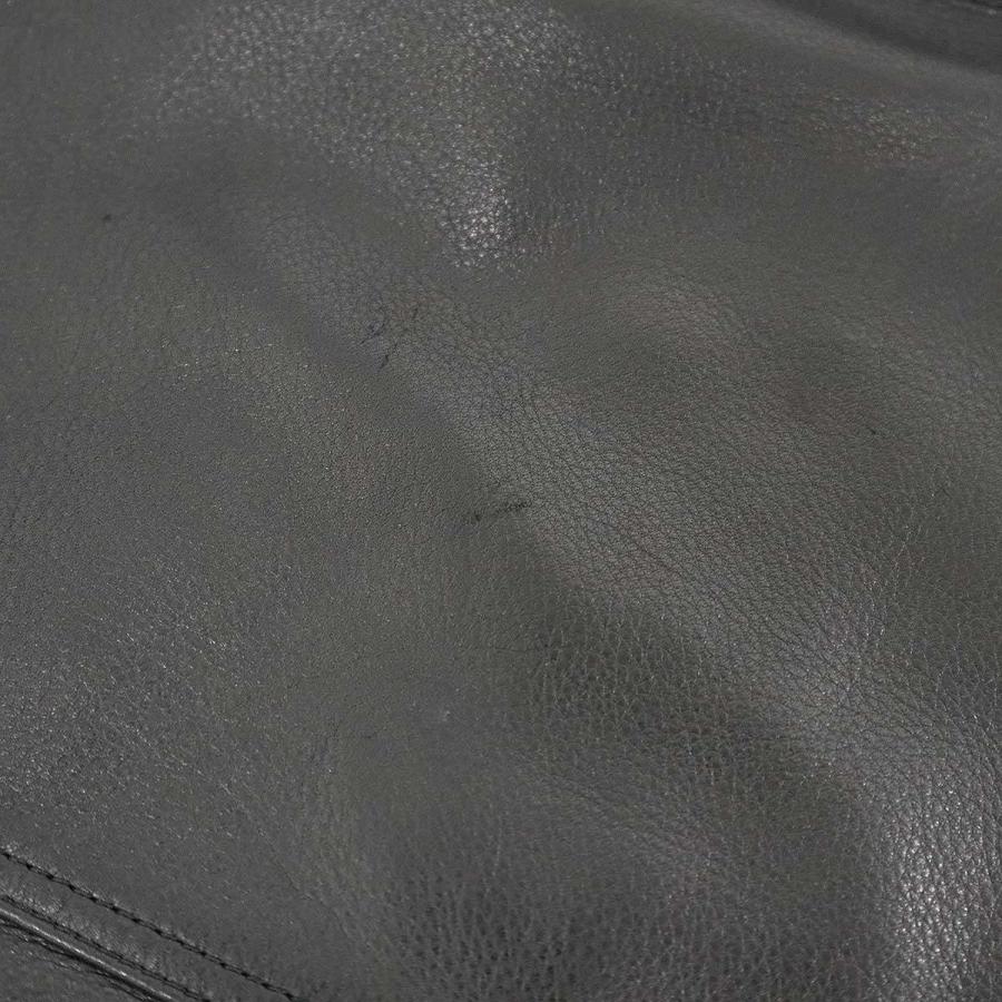 Y'2 LEATHER ワイツーレザー カウレザージップアップフーデッド