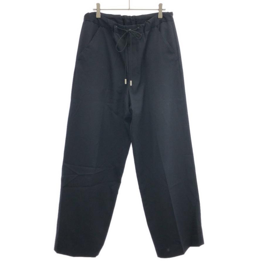 THE RERACS ザ リラクス パンツ ブラック 36 ワイドパンツ 黒 THE RERACS(ザ・リラクス)｜トラックパンツ/ブラック の通販｜ELLESHOP