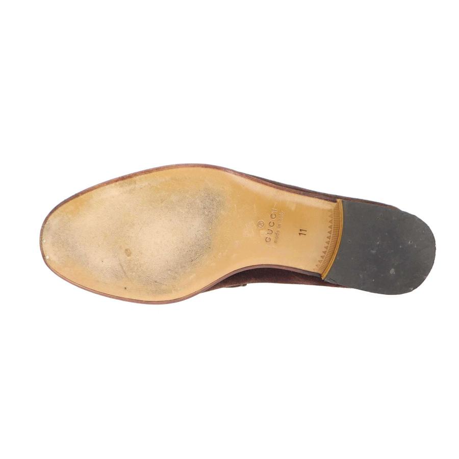 GUCCI（グッチ） ホースビットスエードレザーローファー 367762