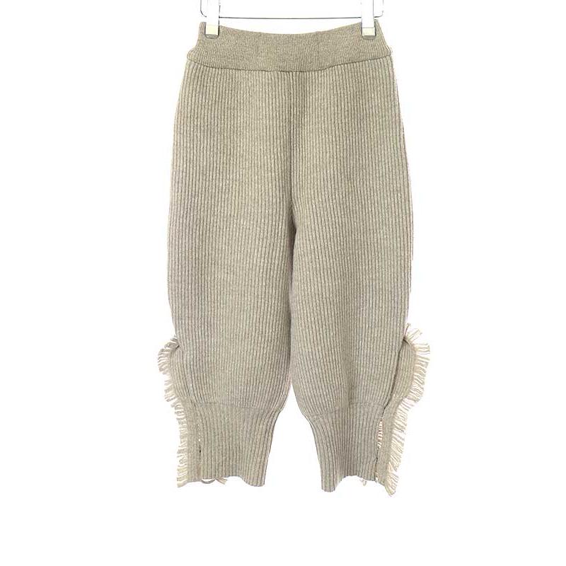 ISSEY MIYAKE イッセイミヤケ 80s 筆タグ フェルトボタンワイド