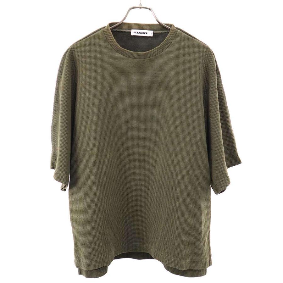 JIL SANDER（ジルサンダー） 19SS サーマルTシャツ JSUO707020 カーキ 