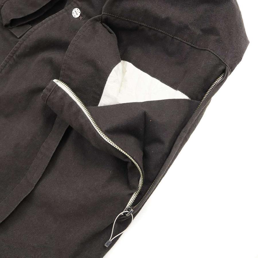 タイチムラカミ　オーバーロックステッチコート taichi murakami タイチムラカミ Over Coat オーバーコート チャコール