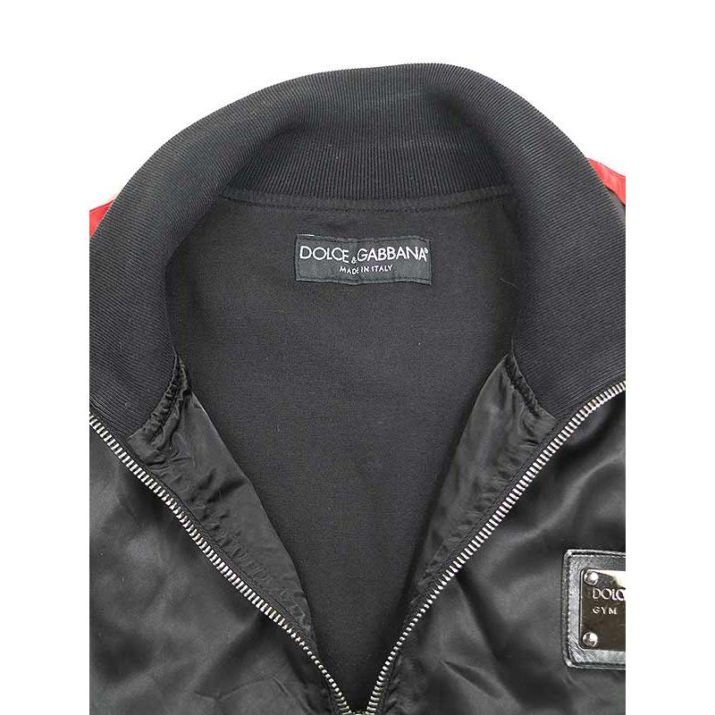DOLCE&GABBANA ドルチェ&ガッバーナ ロゴプレート ジップアップ DOLCE&GABBANA ドルチェ&ガッバーナ ロゴプレート ジップアップ