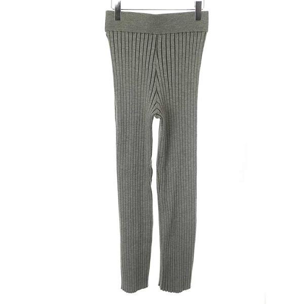 HYKE ハイク 21AW WIDE RIBBED PANTS ワイドリブニットパンツ HYKE ハイク 21AW WIDE RIBBED PANTS ワイドリブニットパンツ