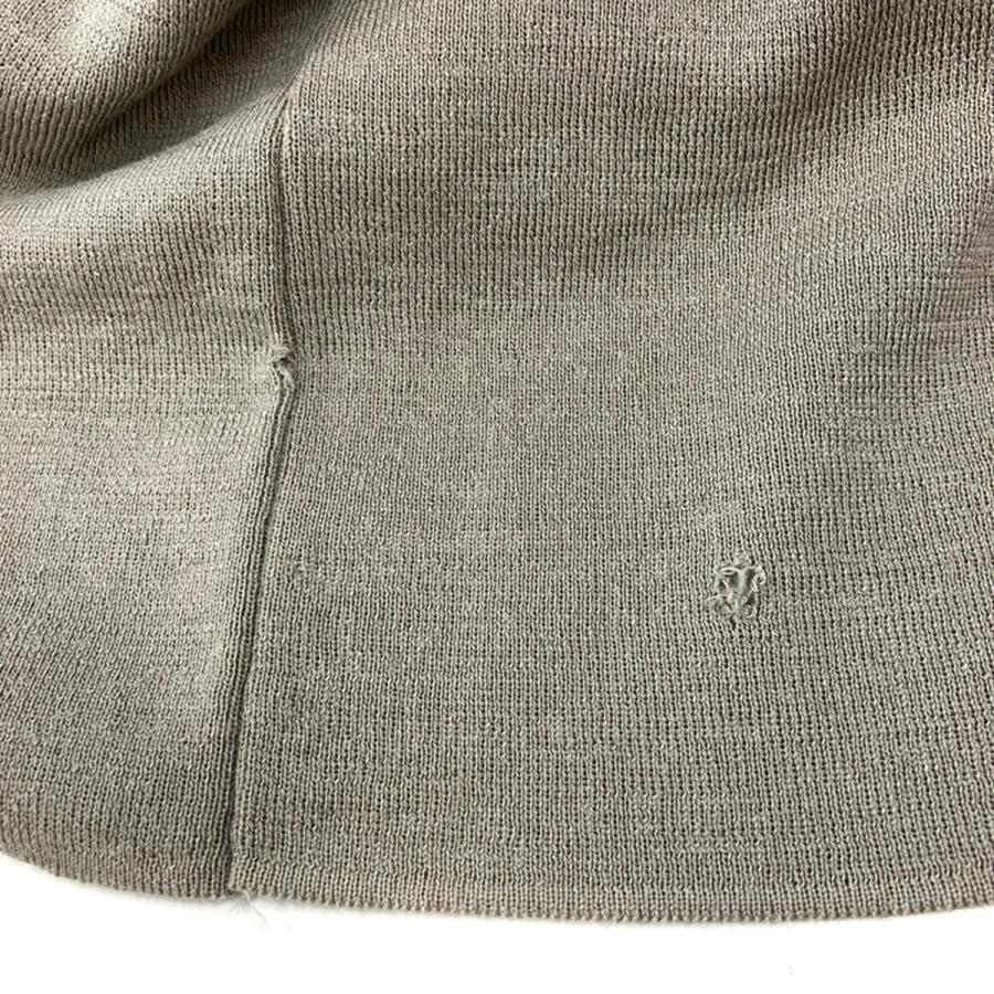 AURALEE オーラリー 19SS WASHABLE WOOL RIB KNIT TEE  ウォッシャブルウールリブニットTシャツ A9ST02WW グレージュ系 4 AURALEE（オーラリー） 19SS WASHABLE WOOL RIB KNIT TEE