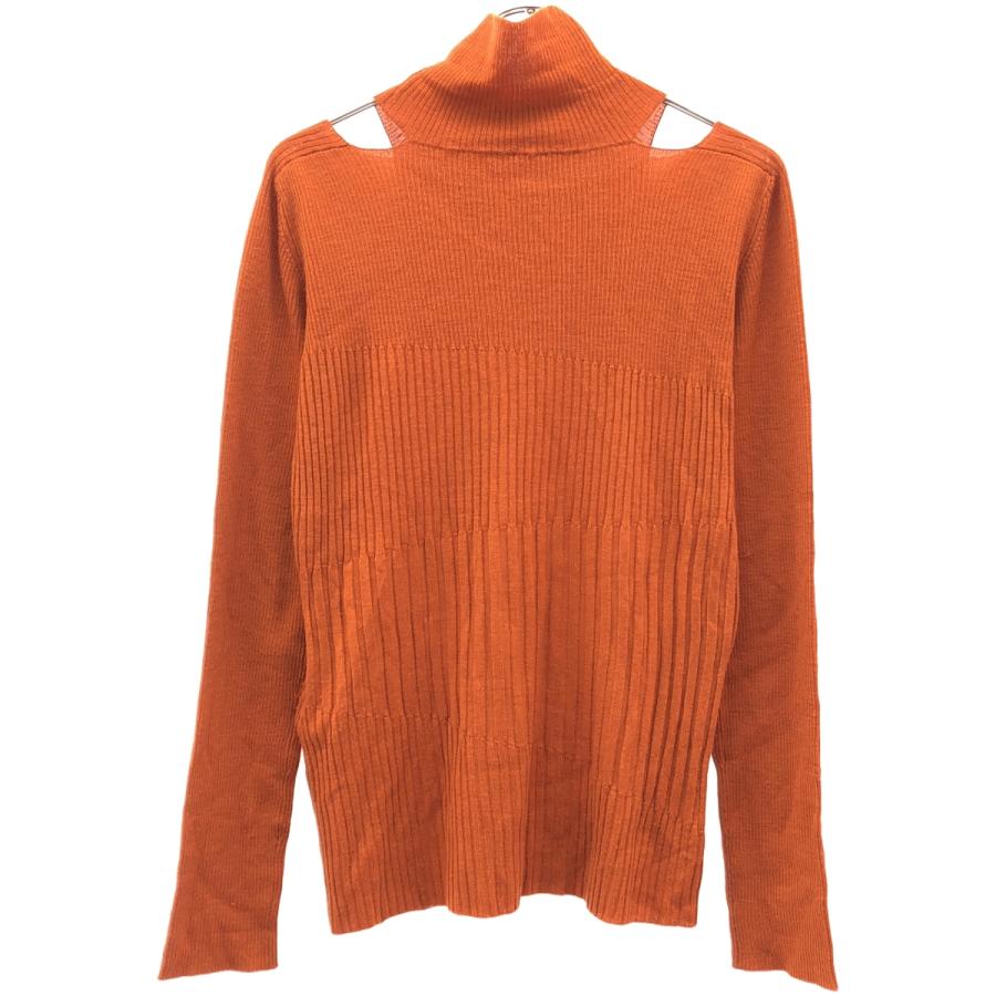 Ground Y グラウンド ワイ 23AW カットアウトタートルネックニット 