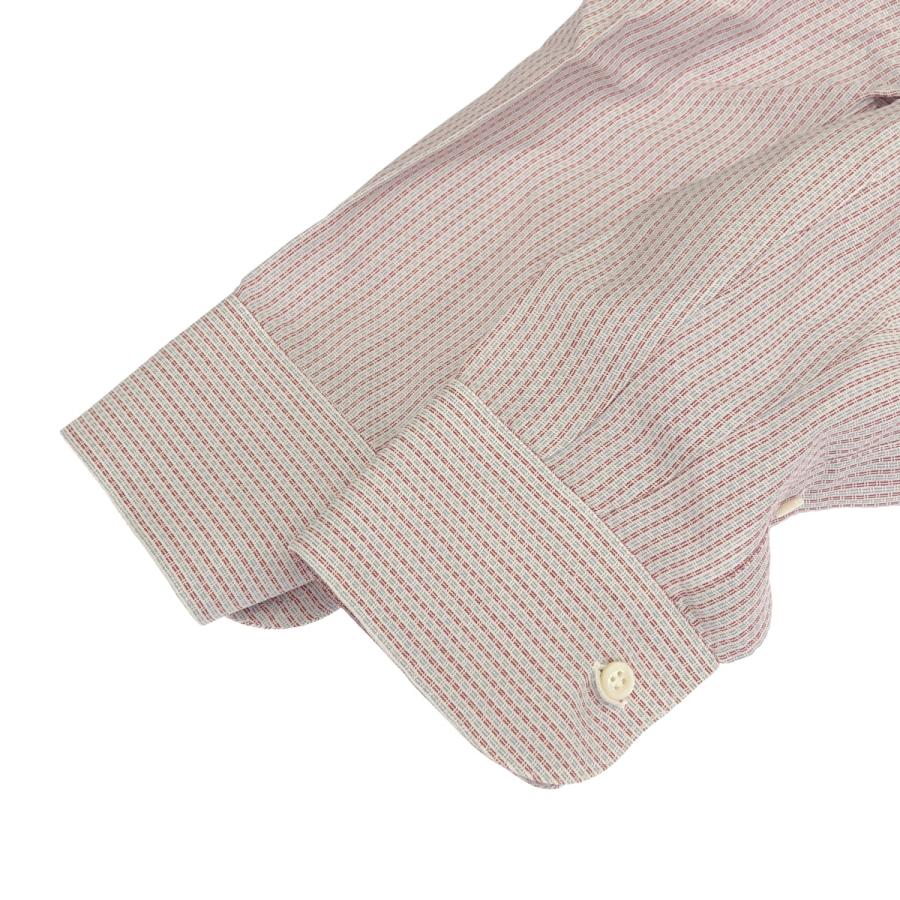 Brioni（ブリオーニ） 総柄コットンシャツ レッド 40 ITGBH8JKKMJK