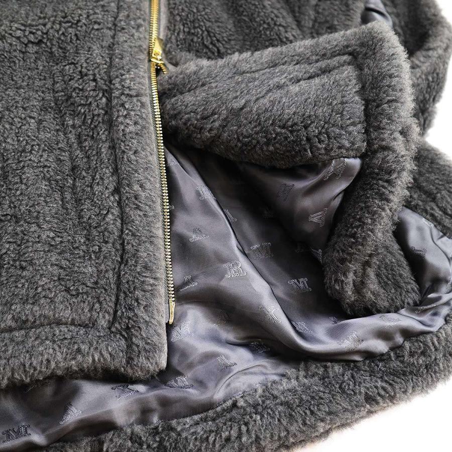 MaxMara グレー テディ　ポンチョ MaxMara グレー テディ ポンチョ MaxMara グレー テディ