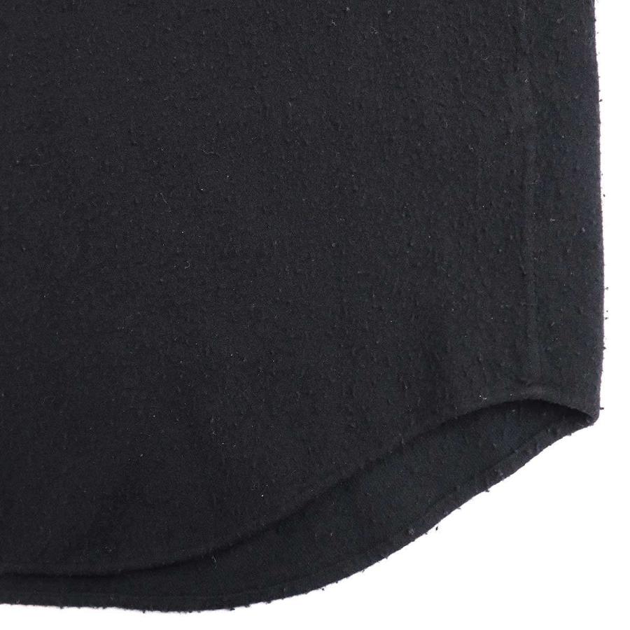 COMOLI コモリ 23AW 縮絨ウールハーフジップシャツ Y03-02010 COMOLI コモリ 23AW 縮絨ウールハーフジップシャツ Y03-02010