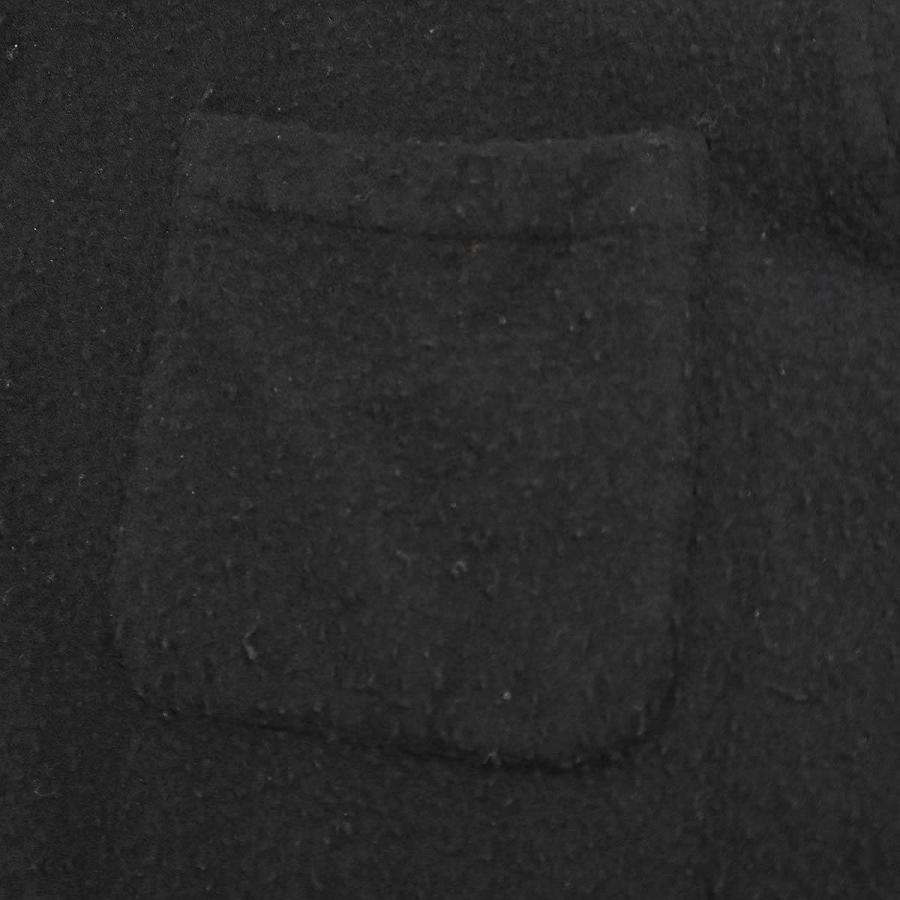 COMOLI コモリ 23AW 縮絨ウールハーフジップシャツ Y03-02010 ネイビー