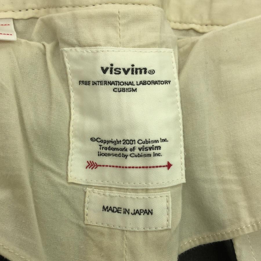 メンズ 23aw visvim CHINO PANTS シンチバックチノパンツ ブラック