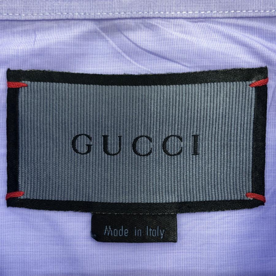 GUCCI（グッチ） コットンシャツ 448533 Z3851 ブルー 16+