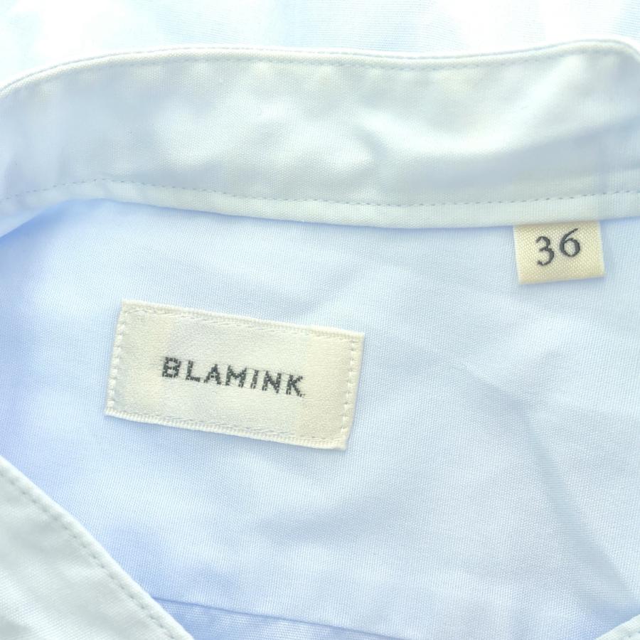 BLAMINK ブラミンク コットンバンドカラーシャツワンピース 7926-230