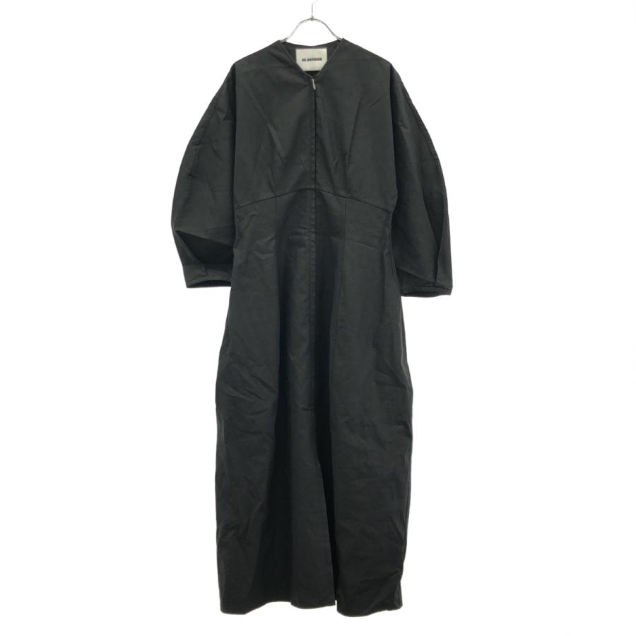 JIL SANDER（ジルサンダー） 21SS コーティングリネンドレスワンピース 