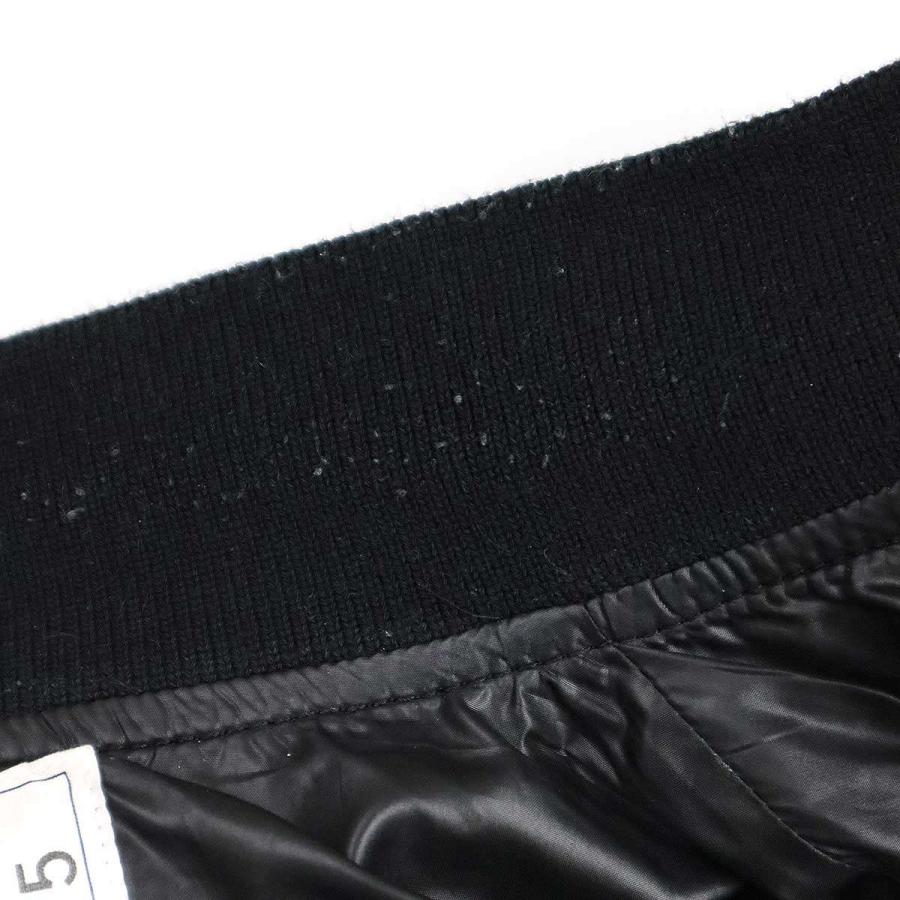 sacai サカイ 異素材ブルゾン ブラック デニム•ナイロン　ドッキング sacai サカイ 異素材ブルゾン ブラック デニム•ナイロン ドッキング