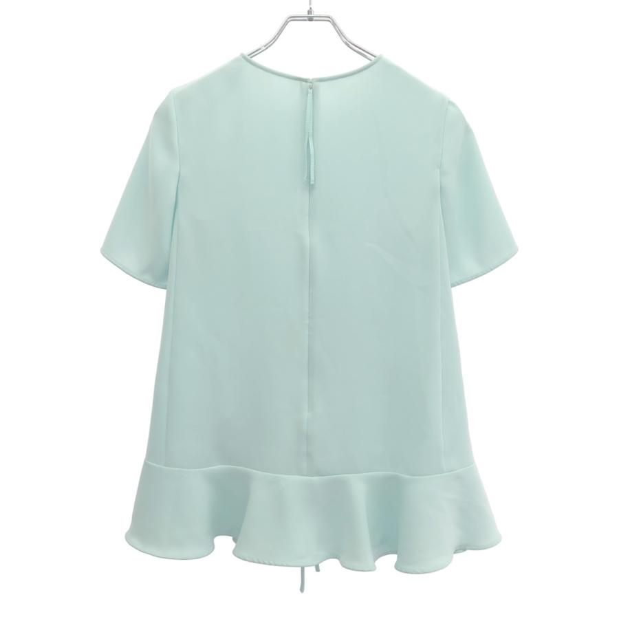 ADEAM アディアム Weekend Top レースアップフリルブラウス 42584-ART0002PR ミントグリーン 0 ITGDN571W21C | ADEAM | 01