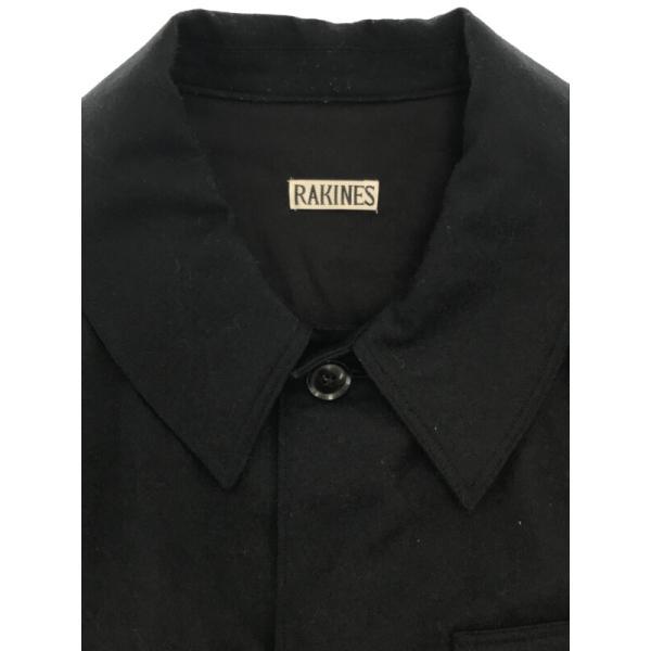 RAKINES ラキネス Double SHARK FLANNEL CPO blouson シャツブルゾン 