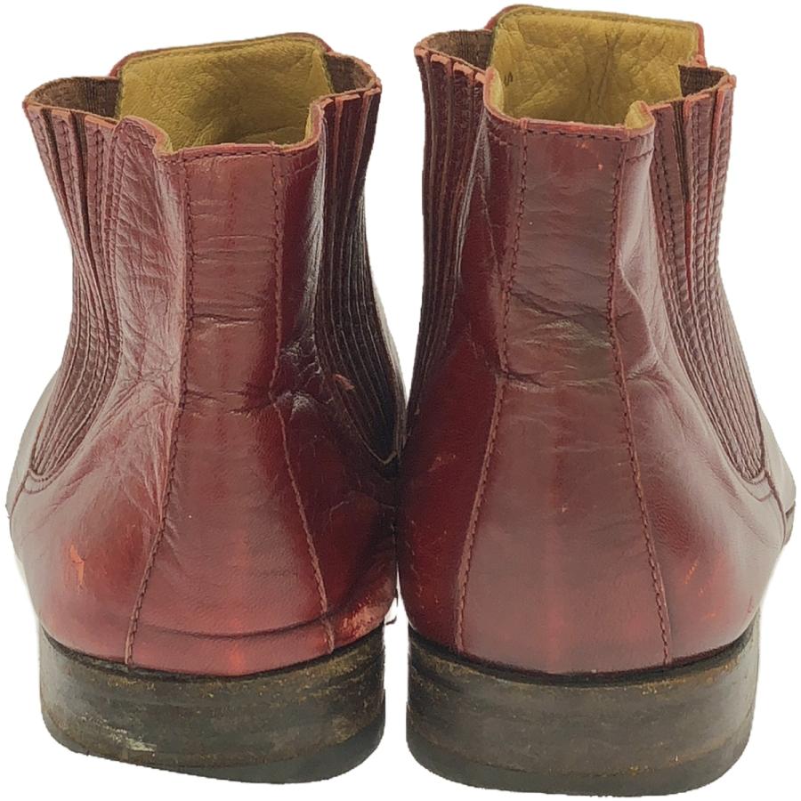 HERMES エルメス サイドゴアレザーブーツ  レッド 41 1/2 ITGIHR11AVL6 | ヘルメス（サントリー） | 02